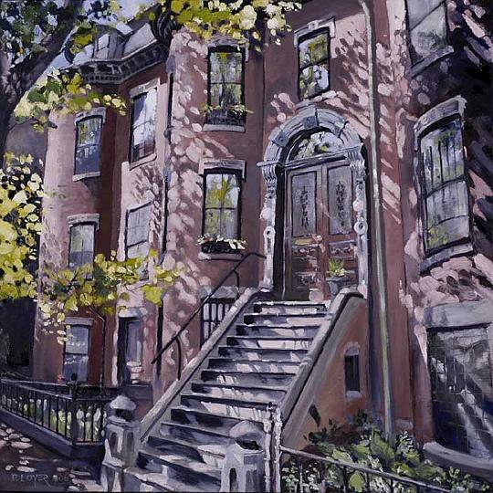South End Shadows.jpg - South End Shadows 30"X30" SOLD